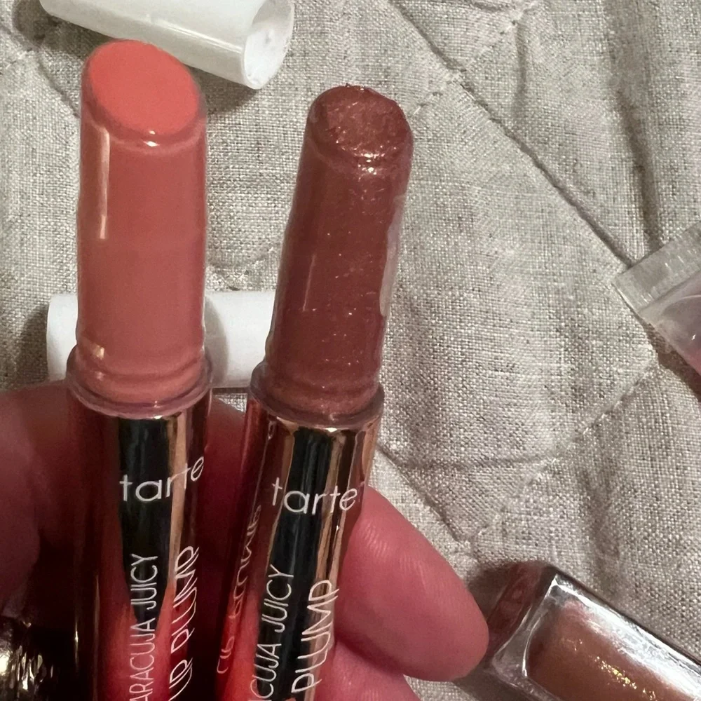 Tarte Lip Plump Duo - Rose and Bronze